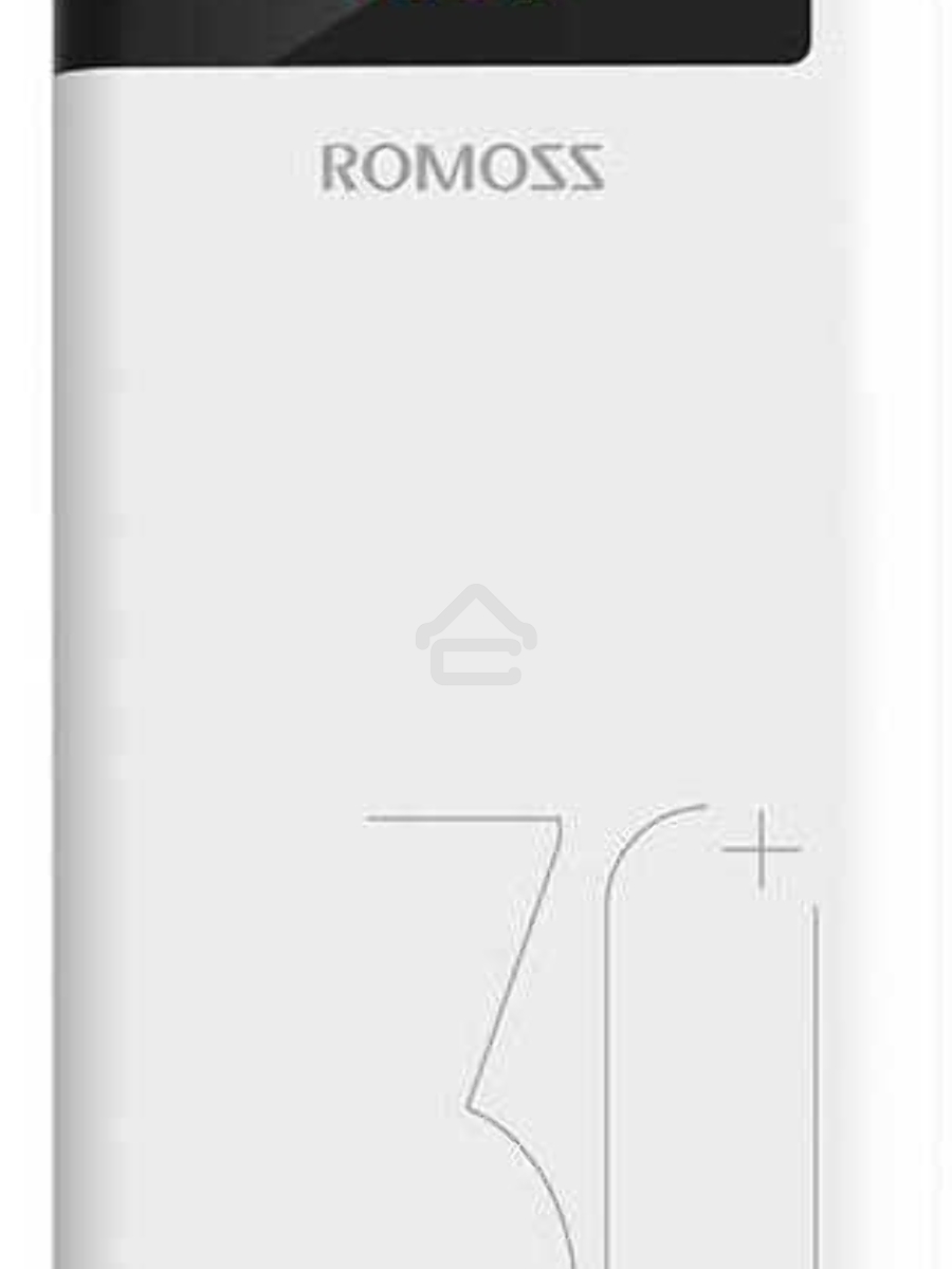 Мобильный аккумулятор Romoss PHP30 Pro (Sense 8P+) Li-Pol 30000mAh 3A+2.1A белый 2xUSB