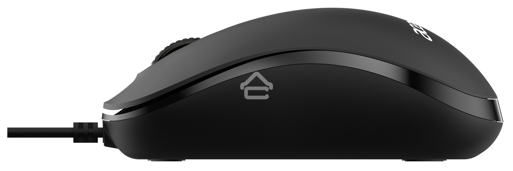 Мышь проводная Acer OMW140 черный, 1200 dpi, USB, кнопки - 3