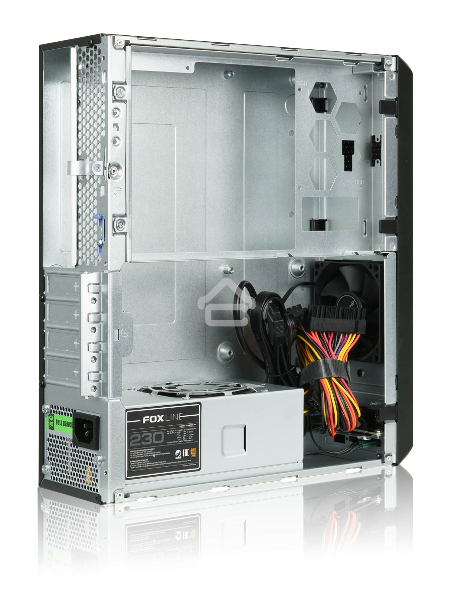 Компьютерный корпус Foxline FL-1004-TFX230B-85