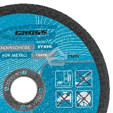 Круг отрезной по металлу Gross 150 х 1,6 х 22,2 мм, WA46TBF