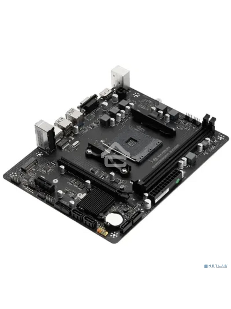 Материнская плата Maxsun Challenger B450M, AM4, AMD B450, 2xDDR4, 4xSATA, 1xM.2, 1xPCIe 3.0 x16, 1xPCIe 3.0 x1, 1xHDMI, 1xVGA, 1x 1Gb LAN, 2xUSB-A 3.2 Gen 1, 2xUSB-A 2.0, 3x3.5 мм, 5.1, M-ATX