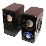 Колонки Dialog AST-25UP Chery {2*3W RMS, активные} 