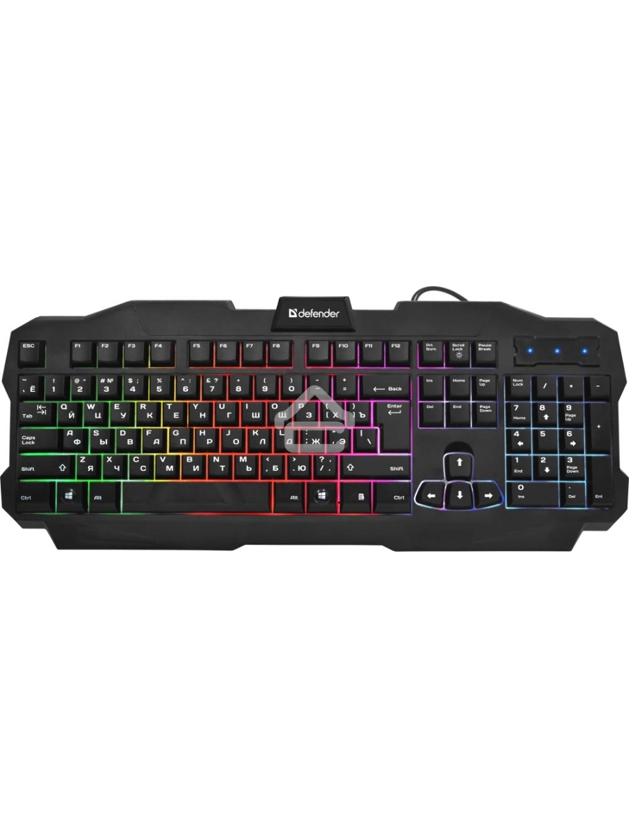 Клавиатура Defender Ultra HB-330L RU проводная, USB, чёрный