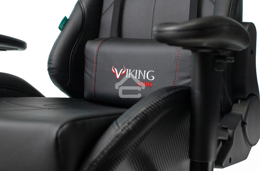 Кресло игровое Бюрократ VIKING 5 AERO BLACK EDITION черный искусственная кожа