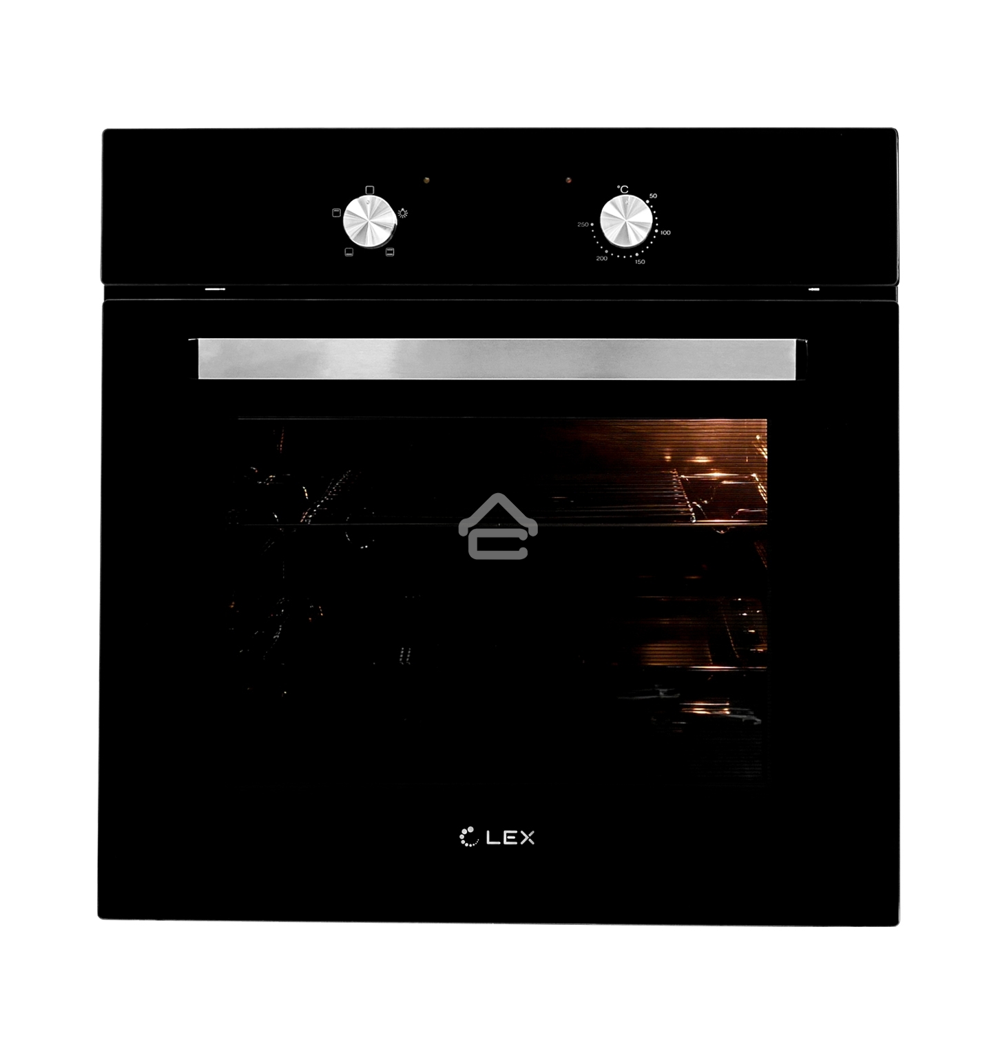 Духовой шкаф электрический LEX EDM 040 BL черный, встраиваемый