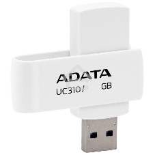 Флешка USB ADATA UC310 (UC310-128G-RWH), 128Gb, USB 3.2 Gen1, R/W 100/30, белый