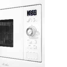 Микроволновая печь встраиваемая MONSHER 201 W 20 л, 800-1250 Вт, гриль, 8 программ, белый