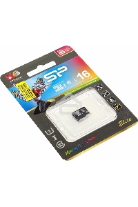 Флеш карта microSD 16GB Silicon Power Elite microSDHC Class 10 UHS-I