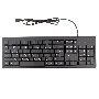 Клавиатура Gembird KB-8354U-BL проводная USB, черный