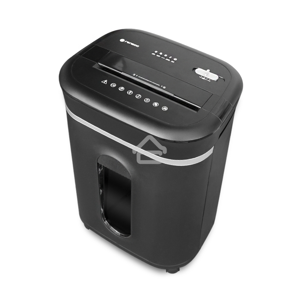 Шредер ГЕЛЕОС УМ28-4, DIN P-4 (4 ур-нь секр.), фрагмент 3,9х30мм, 19-21 лист (70г/м2), CD/пл.карты/скрепки/скобы, 28 литров