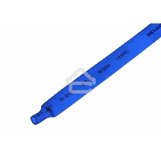 Термоусаживаемая трубка Rexant 7,0/3,5 мм, синяя, упаковка 50 шт. по 1 м