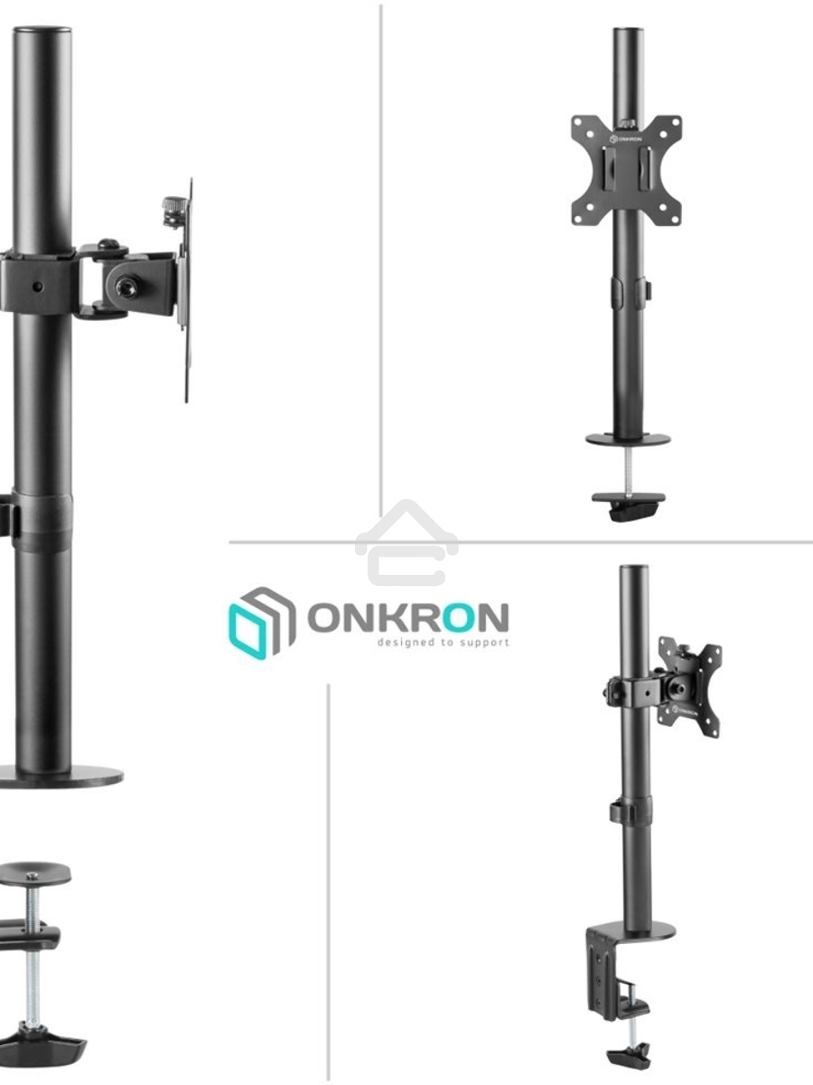 Кронштейн ONKRON D101E для монитора 13