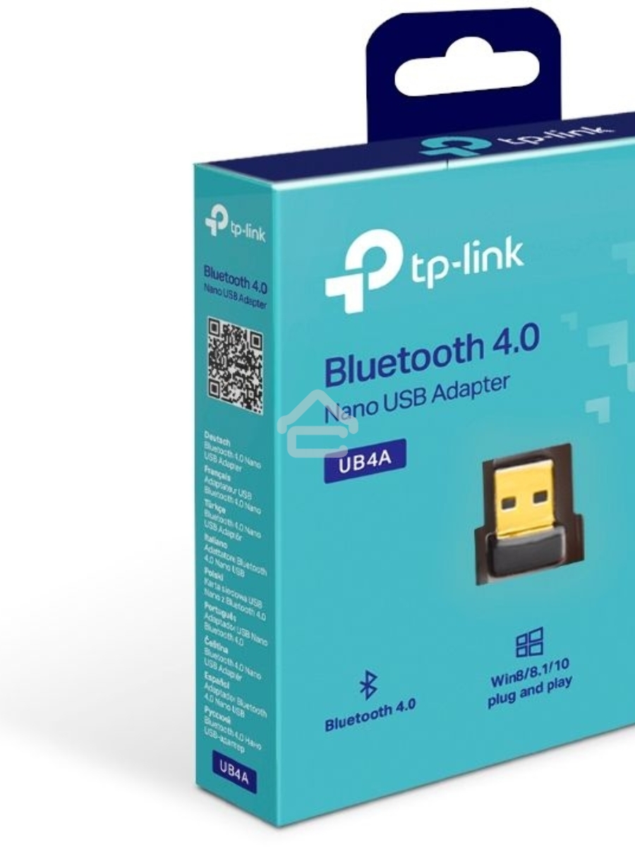 Сетевой адаптер TP-Link UB4A Bluetooth 4.0 Nano USB-адаптер, USB 2.0