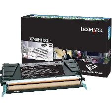 Картридж лазерный Lexmark X746H1KG черный для Lexmark X746de\nLexmark X748de\nLexmark X748dte 12к
