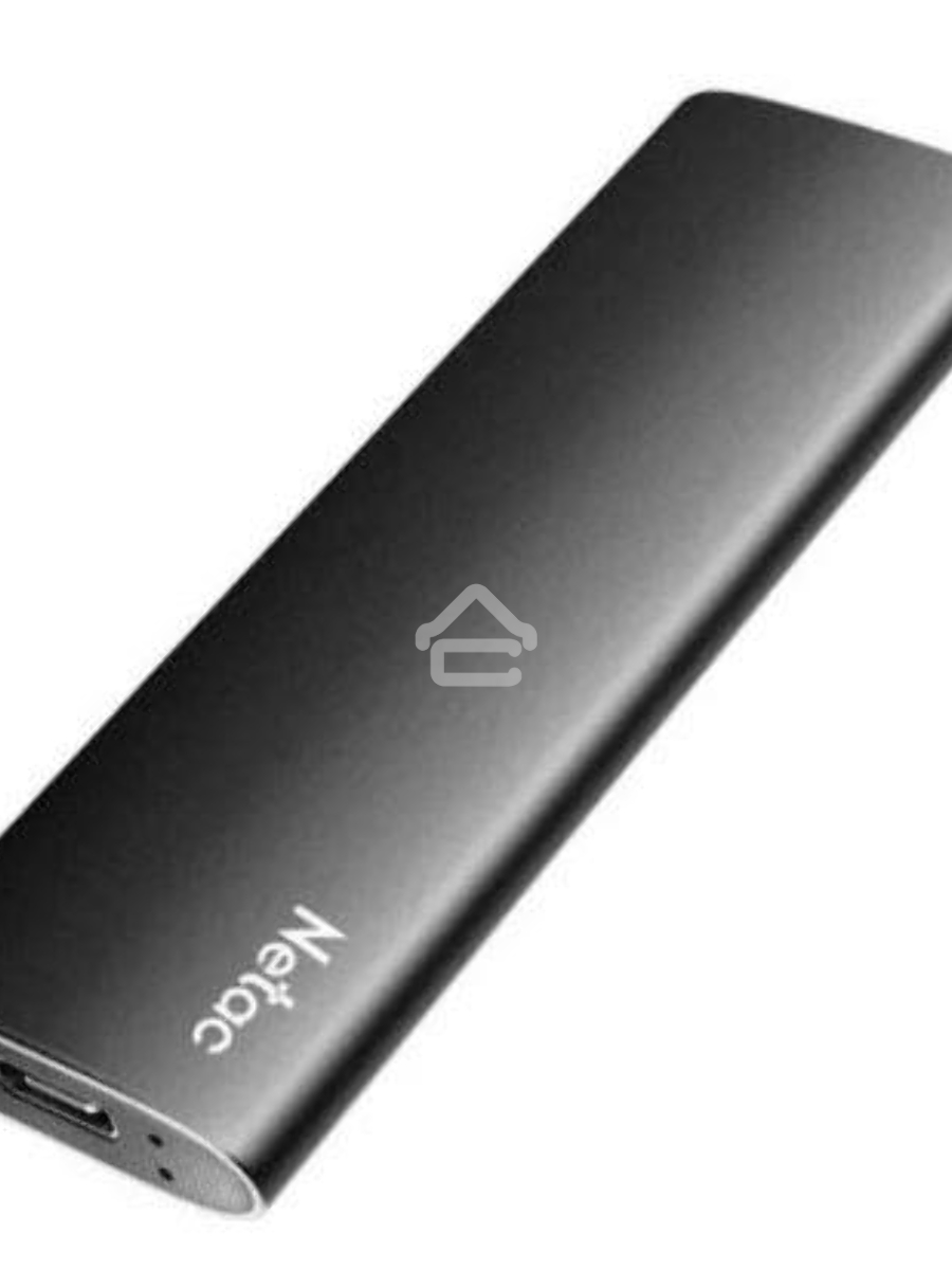 Внешний накопитель SSD Netac 500Gb Z SLIM <NT01ZSLIM-500G-32BK> (USB3.2, up to 520/480MBs, 100х29.5х9mm, Black)