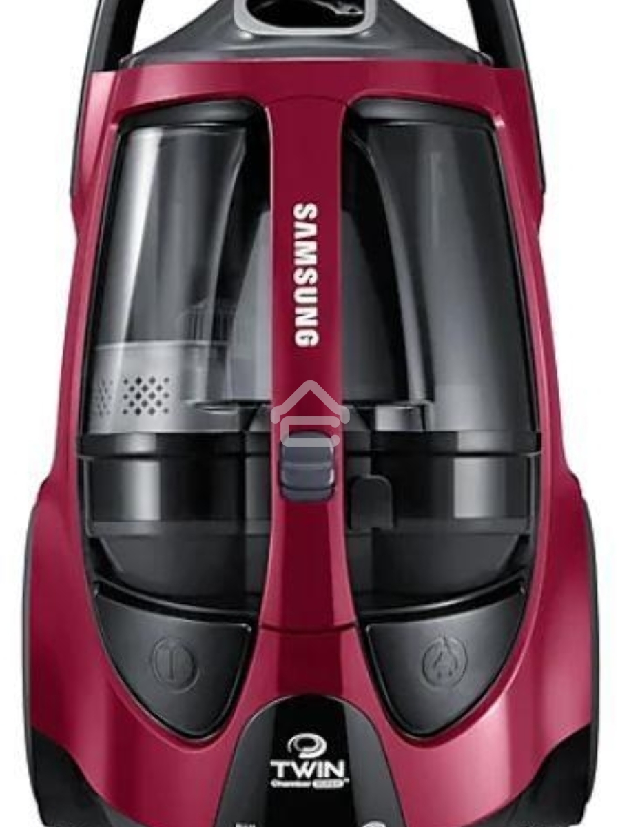 Пылесос Samsung VCC885FH3P красный, 430/2200 Вт, уборка сухая, пылесборник двойная камера 2л