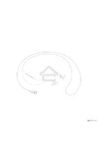 Гарнитура вкладыши Samsung EO-IC100 1.2м белый проводные (в ушной раковине)