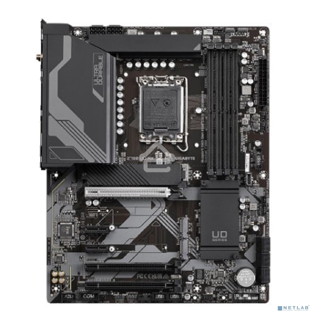 Материнская плата Gigabyte Z790 UD AX (V1.1/V1.2), LGA 1700, Intel Z790, 4xDDR5, 6xSATA, 3xM.2, 1xPCIe 5.0 x16, 1xPCIe 4.0 x4, 1xPCIe 3.0 x1, 1xHDMI, 1xDP, 1x 2.5Gb LAN, 4xUSB-A 2.0, 4xUSB-A 3.2 Gen 1, 1xUSB-A 3.2 Gen 2, 1xUSB-C 3.2 Gen 2x2, 7.1, ATX