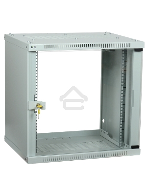 Шкаф LINEA WE 6U 550x350мм дверь стекло серый ITK