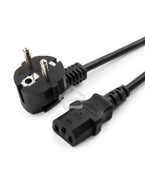 Кабель Кабель питания Gembird 4.5-5.0м, черный, с заземление, пакет PC-186-15