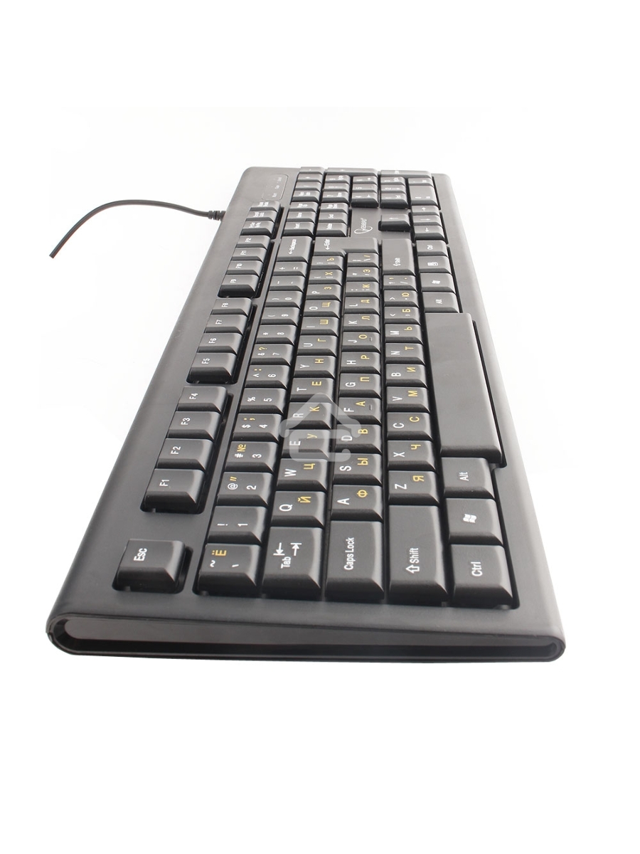 Клавиатура Gembird KB-8354U-BL проводная USB, черный