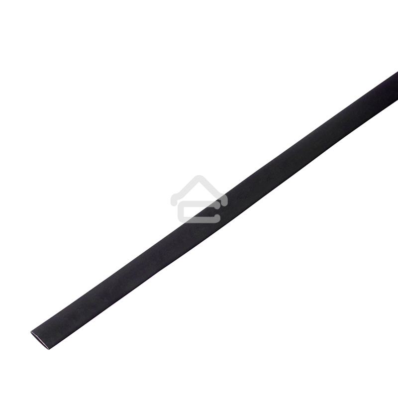 Термоусадочная трубка 60/30 мм, черная, упаковка 10 шт. по 1 м PROconnect