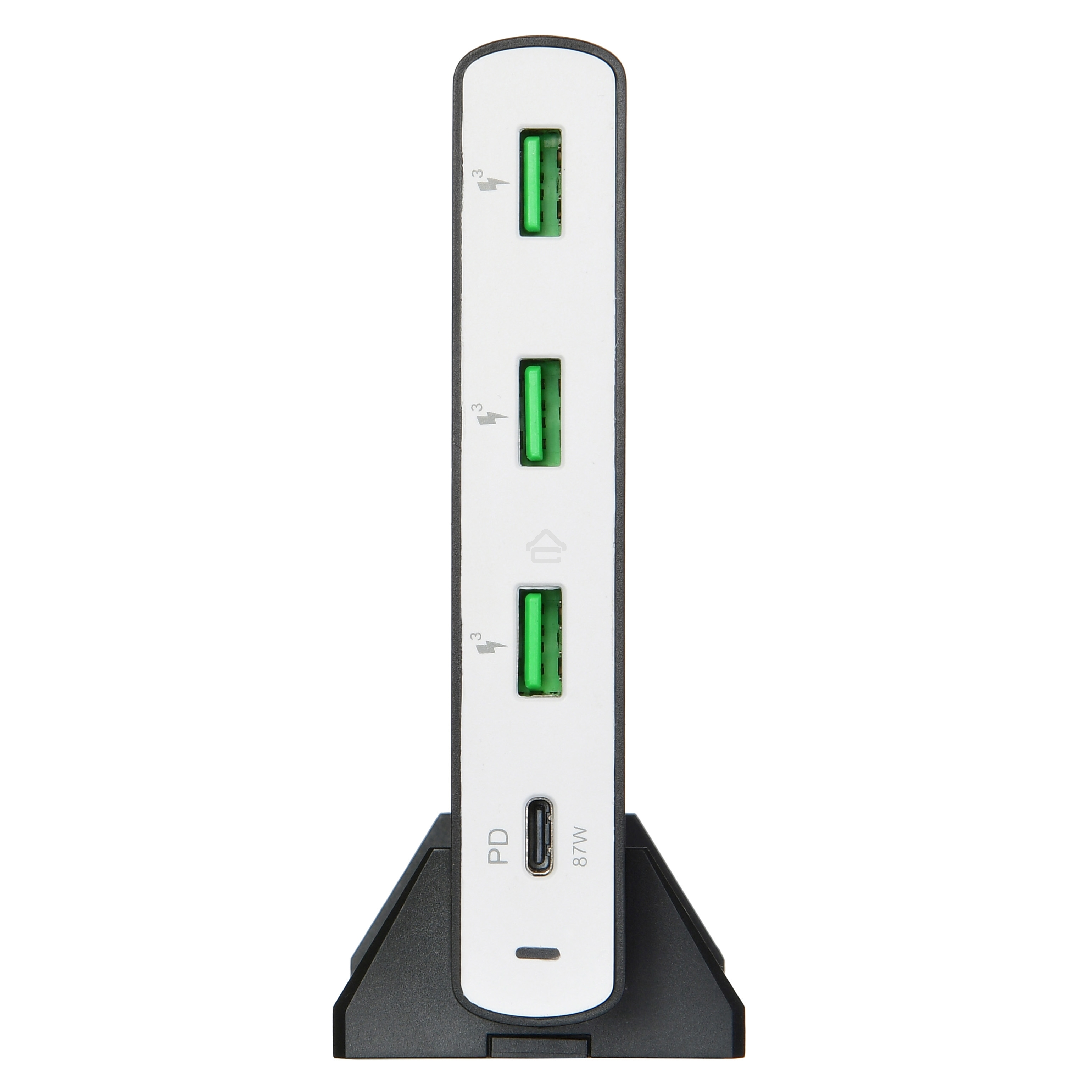 Сетевое зарядное устройство ACD-P904U-V1B 90Вт, 4xUSB 1PD+3QC, 3.6~20В/4.35А(max) RTL