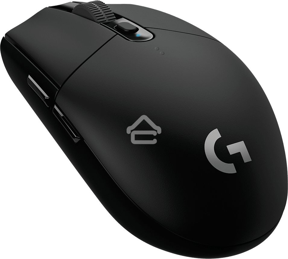 Мышь беспроводная Logitech G304 Lightspeed черный, 12000 dpi, радиоканал, USB, кнопки - 6