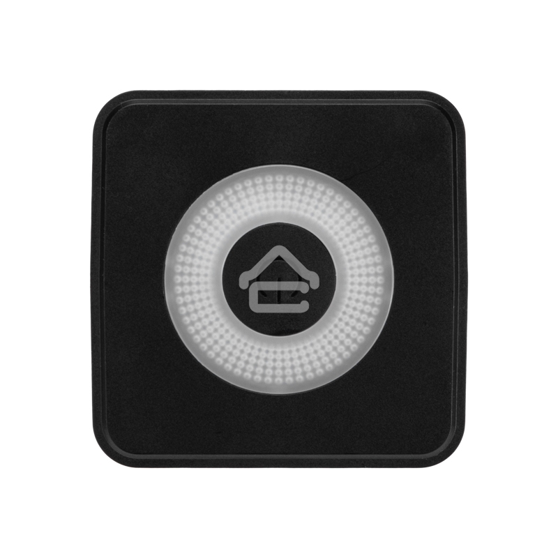 Двойник электрический Rexant Куб 16А с заземлением + 2хUSB-A 2,4А + USB Type-C 3А с ночной подсветкой, черный