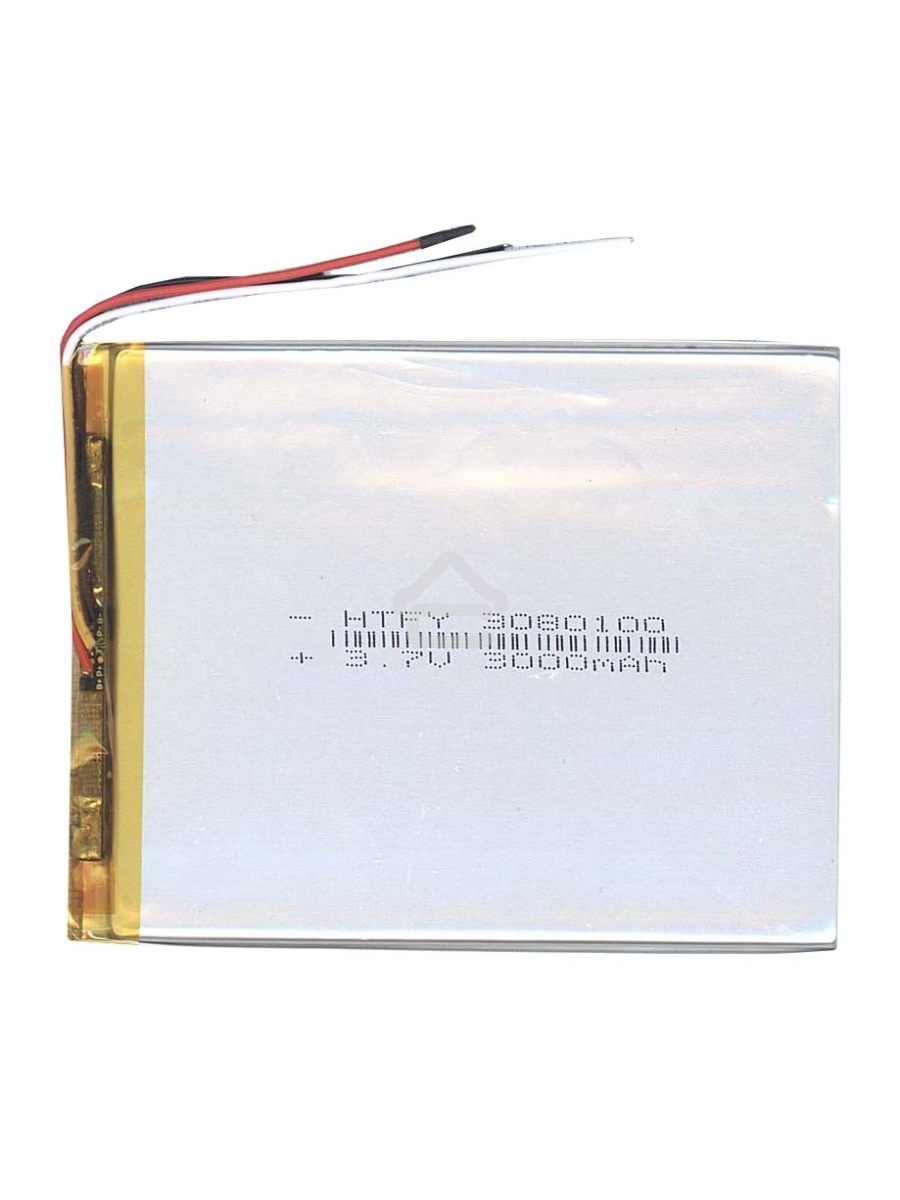 Аккумулятор Li-Pol (батарея) 3*80*100мм 3pin 3.7V/3000mAh