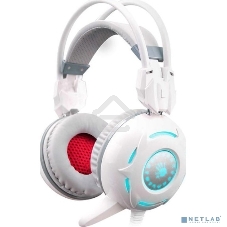 Наушники с микрофоном A4 Bloody G300 белый мониторы оголовье (G300)