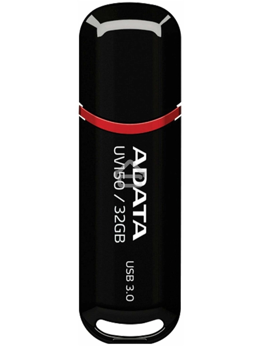 Флеш диск ADATA Flash Drive 32Gb UV150 AUV150-32G-RBK {USB3.0, Black}