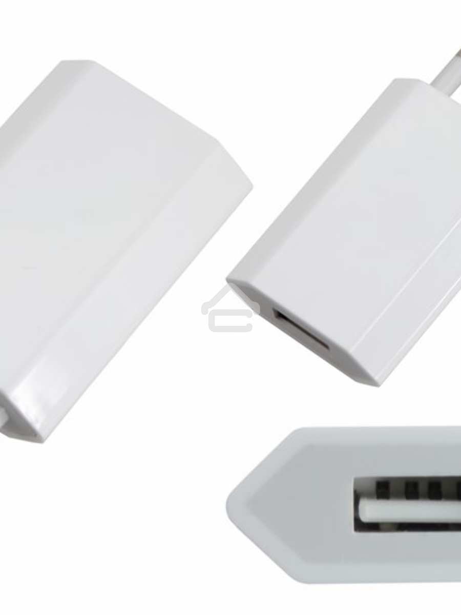 Сетевое зарядное устройство iPhone/iPod USB белый (СЗУ) (5 V, 1000 mA) Rexant