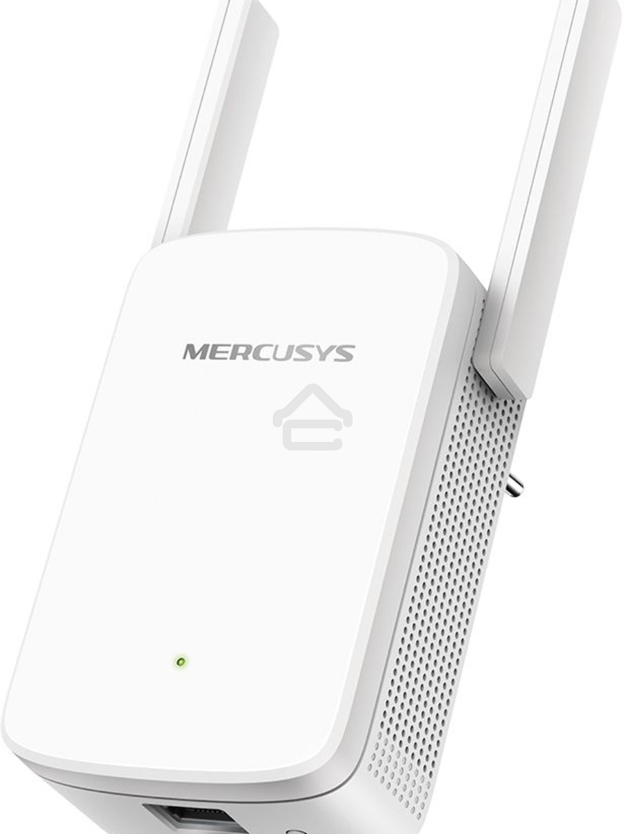 Усилитель сигнала Mercusys ME30 AC1200 Wi-Fi Range Extender, 300 Mbps at 2.4 GHz + 867 Mbps at 5 GHz, 1 x 10/100 LAN, 2× Fixed External Antennas, Wall Plugged, WPS/Reset Button, Signal Indicator, Range Extender/Access Point mode, Adaptive Path Selection