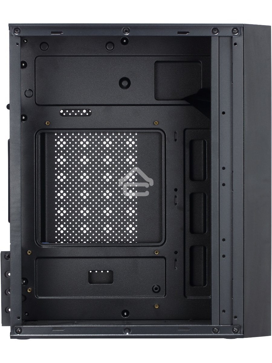 Компьютерный корпус Accord ACC-261B черный без БП mATX 1x80mm 1x92mm 2x120mm 2xUSB2.0 1xUSB3.0 audio