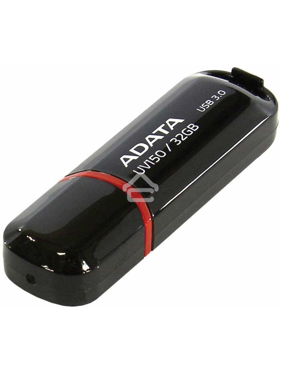 Флеш диск ADATA Flash Drive 32Gb UV150 AUV150-32G-RBK {USB3.0, Black}