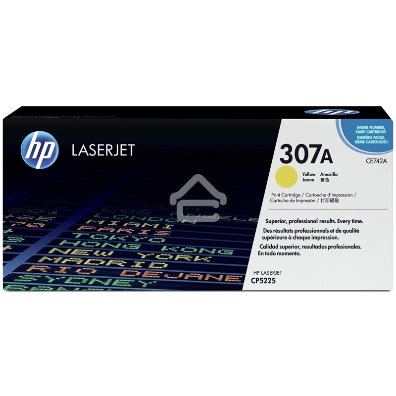 Картридж лазерный HP CE742A желтый Color LJ CP5225 (7300стр.)