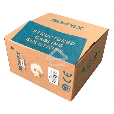 Кабель сетевой UTP 4 пары cat5E solid 0.45мм CCA 305м желтый Кабель сетевой UTP 4 пары cat5E solid 0.45мм CCA 305м желтый