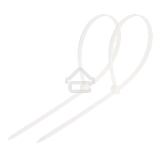 Хомут-стяжка кабельная нейлоновая PROconnect 400 x4,8 мм, белая, упаковка 100 шт.