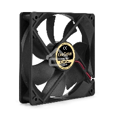 Вентилятор для корпуса ExeGate ExtraPower EP12025SM черный, 120 мм, 1800 об/мин, 28 дБ, 2 pin