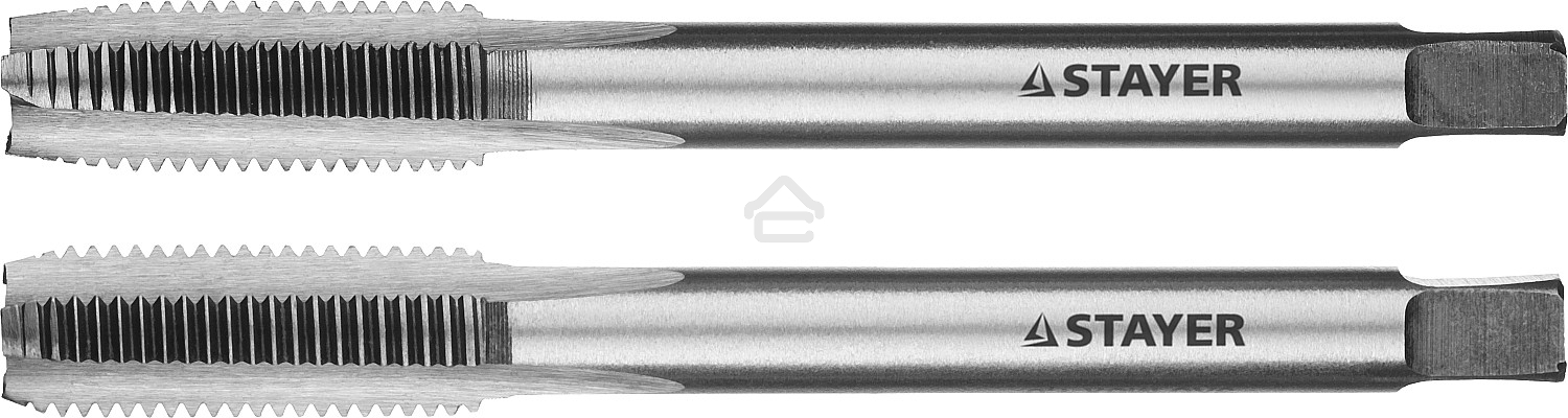 Комплект метчиков, 2 шт STAYER M8х1.0
