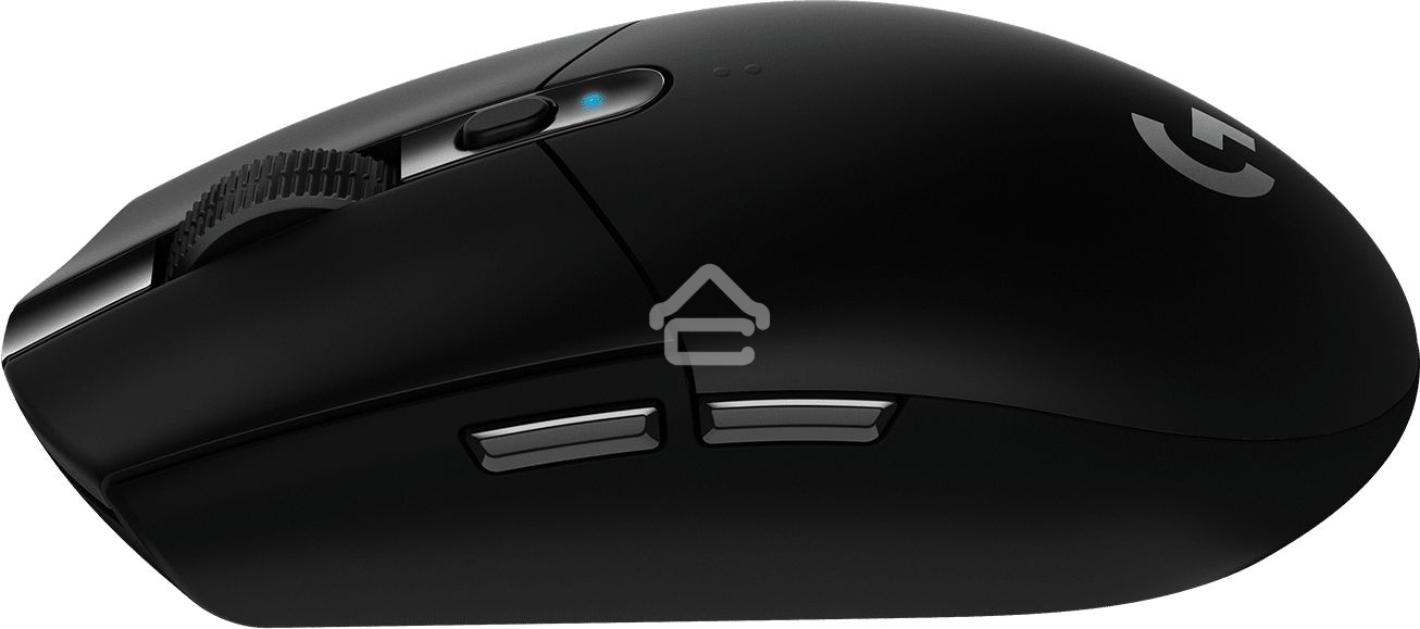Мышь беспроводная Logitech G304 Lightspeed черный, 12000 dpi, радиоканал, USB, кнопки - 6