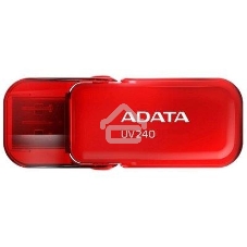 Флешка USB ADATA UV240 (AUV240-64G-RRD), 64Gb, USB 2.0, R/W 15/5, красный