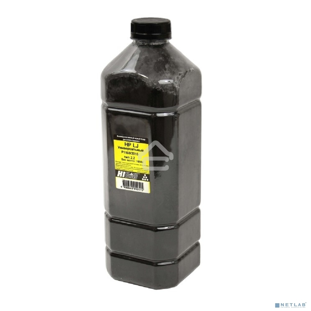 Тонер HP LJ Универсальный P1160/2015 (Hi-Black) Тип 2.2, 1кг, канистра