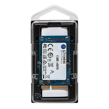 Накопитель SSD Kingston KC600, 512GB, mSATA, R/W 550/520