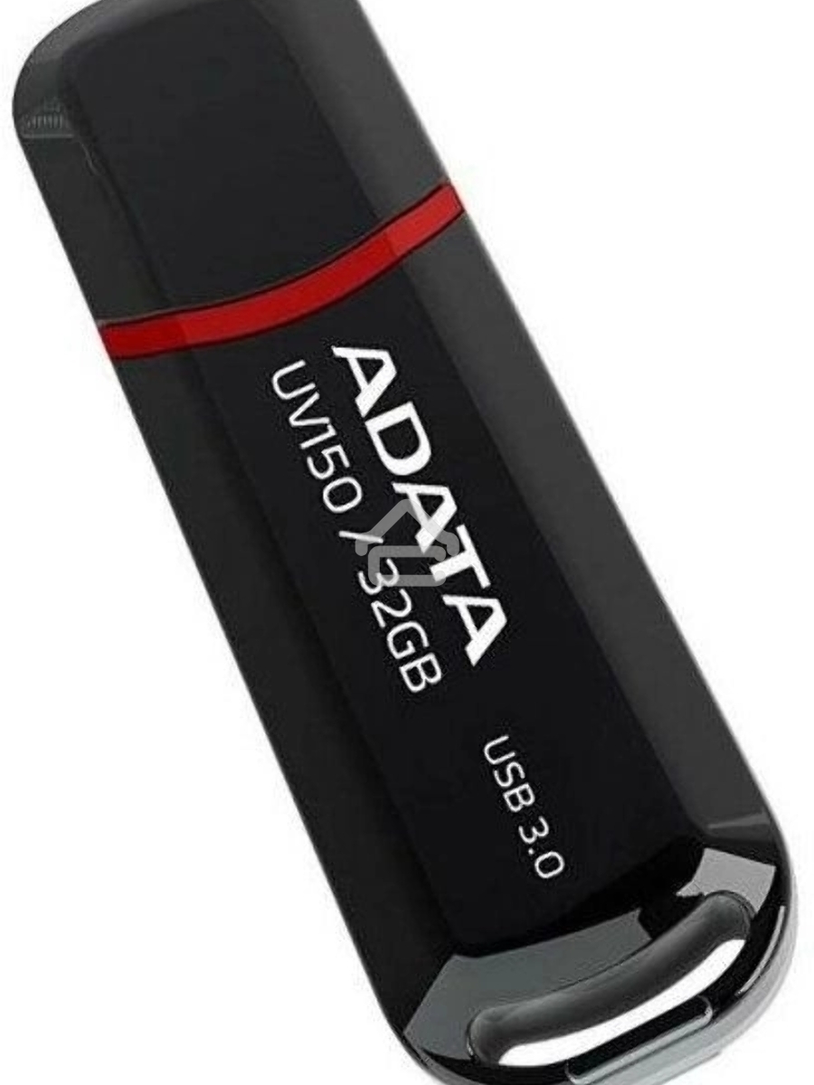Флеш диск ADATA Flash Drive 32Gb UV150 AUV150-32G-RBK {USB3.0, Black}
