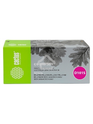 Картридж лазерный Cactus CS-D101SS черный (1500 стр.) для Samsung ML-2160/2165/2167/2168/SCX-3400/3405