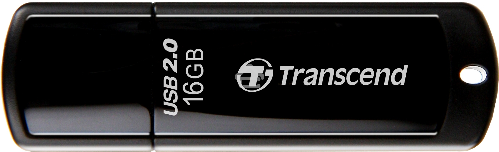 Флешка USB Transcend JetFlash 350 (TS16GJF350), 16Gb, USB 2.0, R/W 15/7, черный
