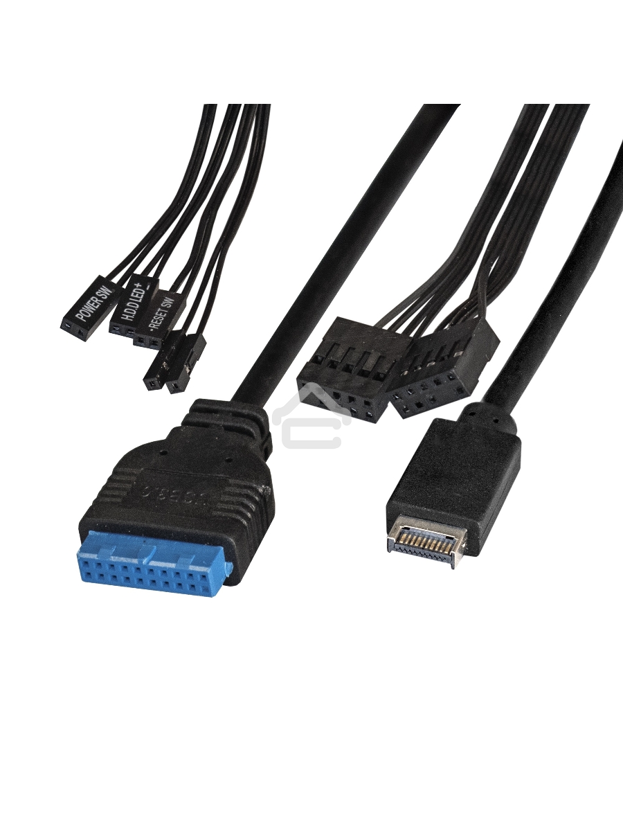 Компьютерный корпус Miditower ExeGate XP-334UC-XP500 (ATX, XP500 с вент. 12см, 1*USB+1*USB3.0+1*TypeC, аудио, черный)