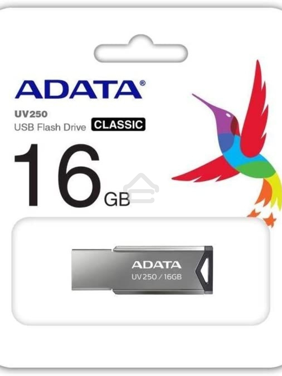 Флеш диск Adata USB2 16GB AUV250-16G-RBK